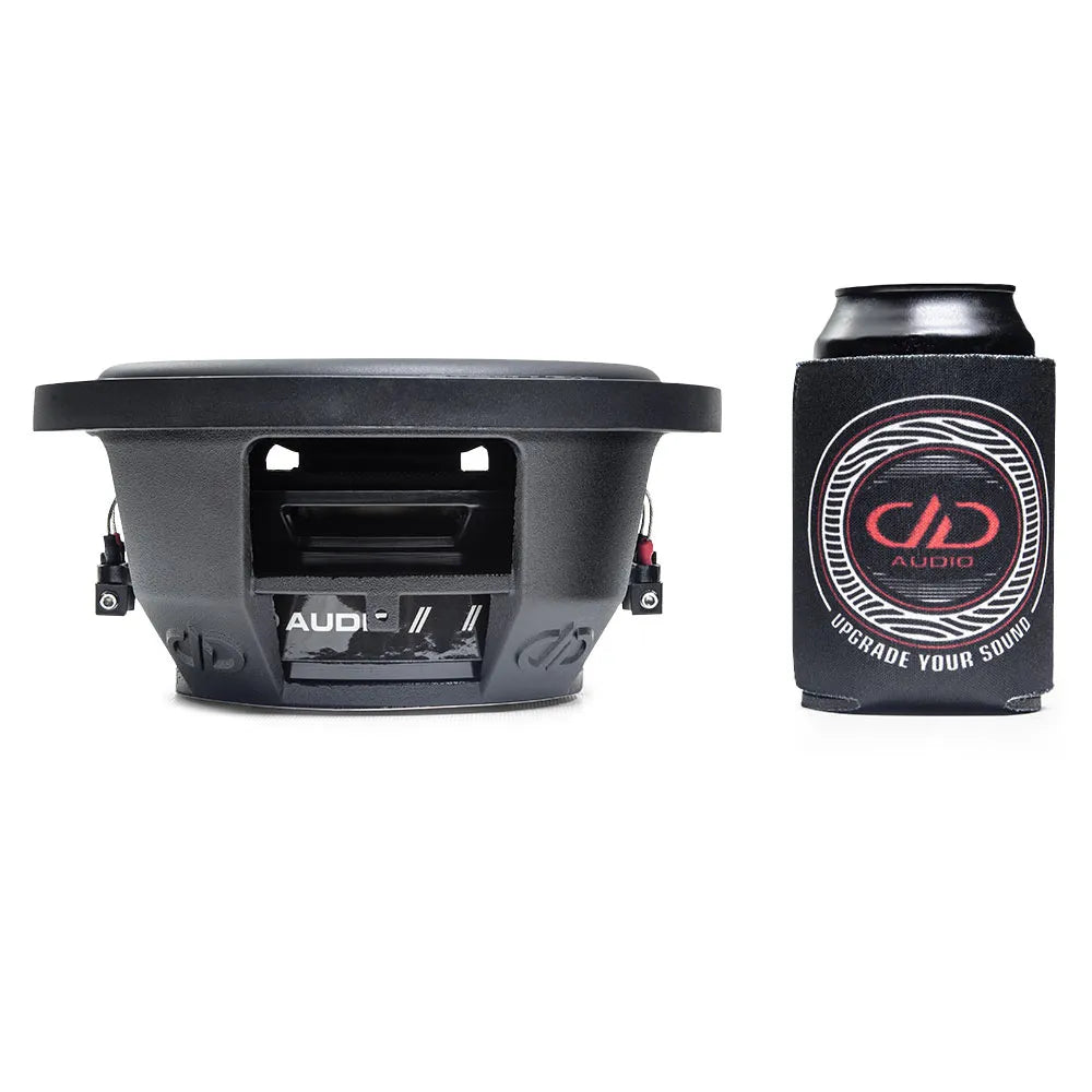 DD Audio SL608-D2 - garsiakalbio šoninis vaizdas su priedais