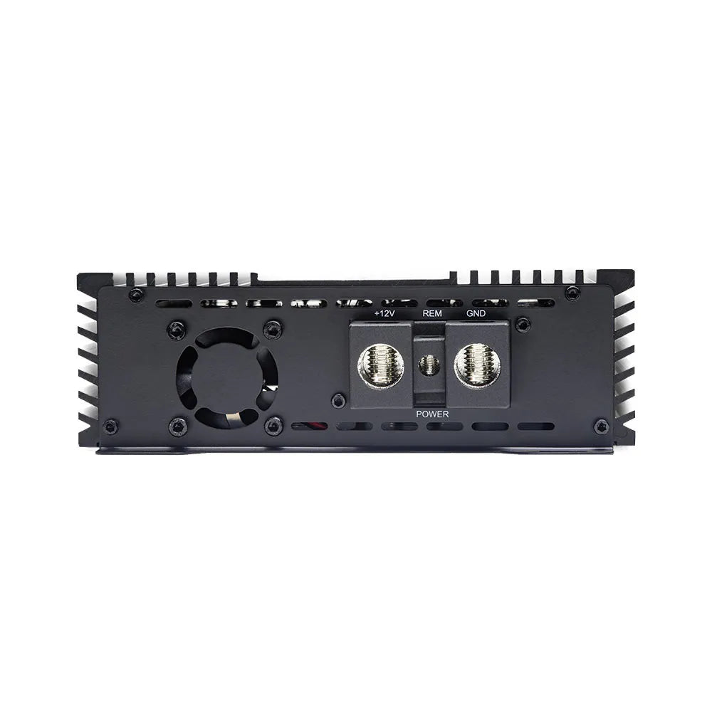 DD Audio SS1500 - galinė panelė su ventiliatoriumi ir jungtimis