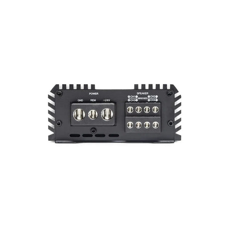 DD Audio SS4.1300-24V - galinė panelė su jungtimis ir aušinimo briaunomis