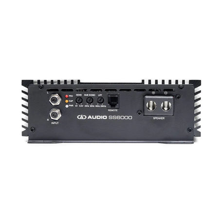 DD Audio SS6000 - Galinė panelė su jungtimis ir valdymo elementais