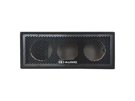 DD Audio UE-8.3a - Grotelių priekis su trimis garsiakalbiais