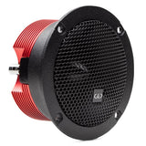 DD Audio VO-B2A - Raudonas aušintuvas su juodu grotelėmis