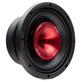 DD Audio VO-CTAL 10 - Raudonas metalinis kupolas su logotipu