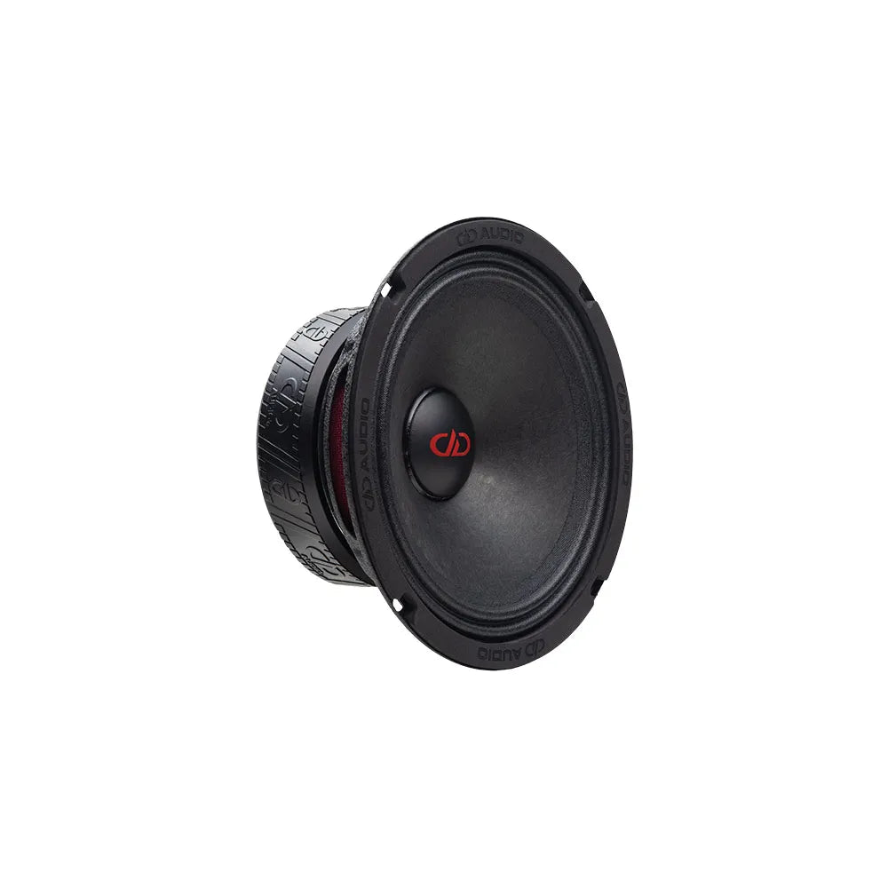 DD Audio VO-M206-S4 - Šoninis vaizdas su logotipu ant korpuso