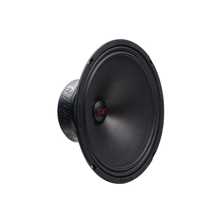 DD Audio VO-M210-S4 - Garsiakalbio šoninis vaizdas su logotipu