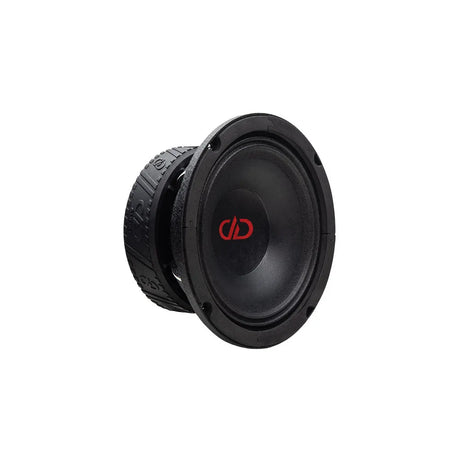 DD Audio VO-M406-S4 - Garsiakalbio šoninis vaizdas su logotipu