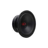 DD Audio VO-M408-S4 - garsiakalbio šoninis vaizdas su logotipu