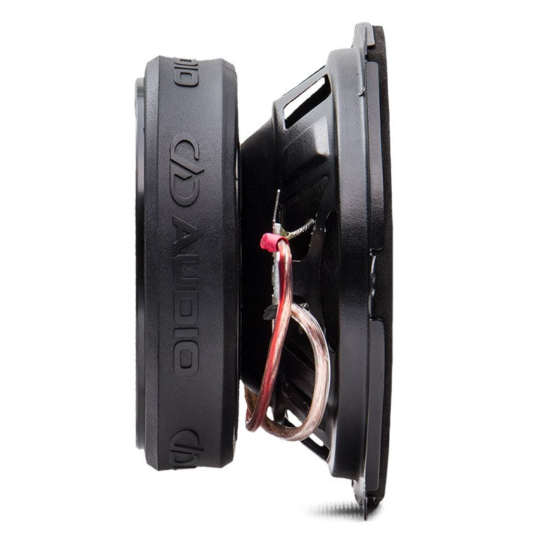DD Audio VO-M5x7 - Šoninis vaizdas su laidais ir logotipu