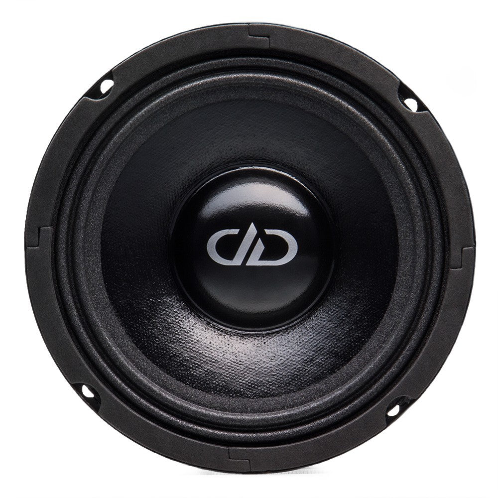 DD Audio VO-M6.5-S4 - garsiakalbio priekinė dalis su logotipu