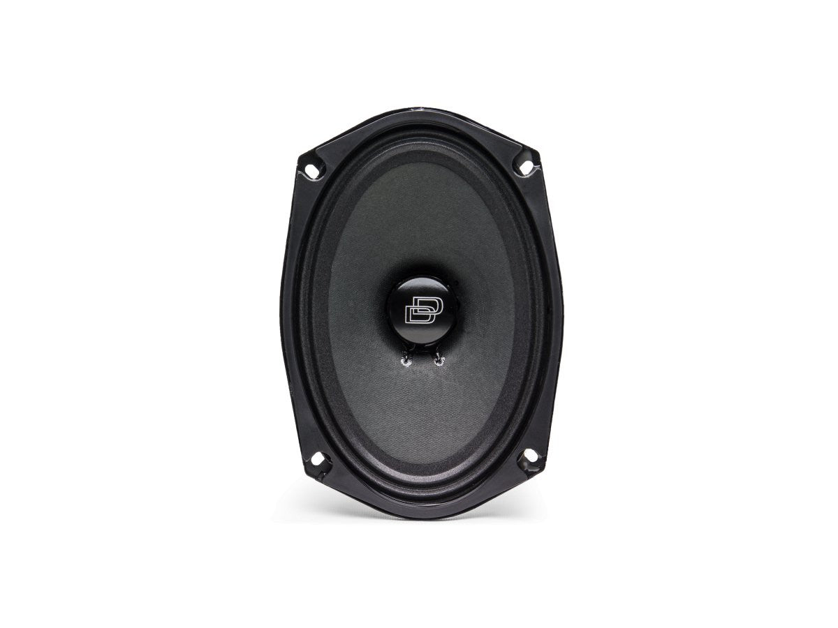 DD Audio VO-M6x9 - Garsiakalbio priekinė dalis su logotipu
