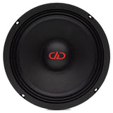 DD Audio VO-MN8 - garsiakalbio priekis su raudonu logotipu
