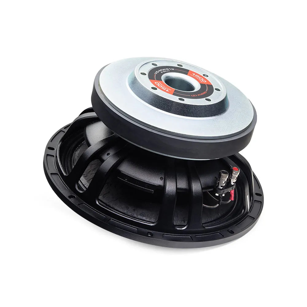 DD Audio VO-MW812-S4 - garsiakalbio jungtys ir magnetas iš viršaus