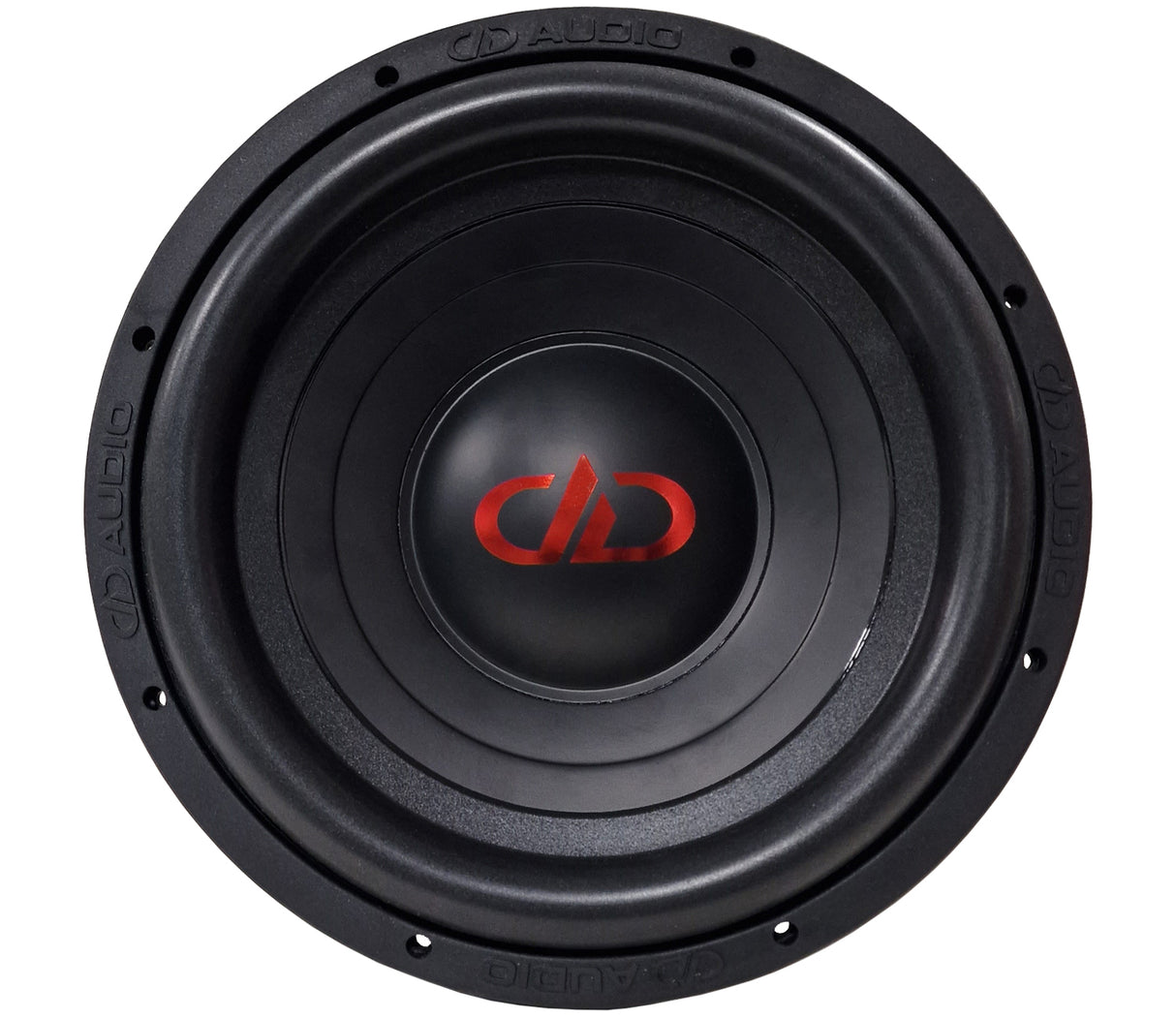DD Audio VO-W12a-D4 - garsiakalbio priekinė dalis su logotipu