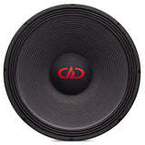 DD Audio VO-W15-S4 - Garsiakalbio priekinė dalis su logotipu
