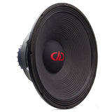 DD Audio VO-W15-S4 - Šoninis vaizdas su raudonu logotipu
