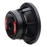 DD Audio VO-W508-S4 - Šoninis vaizdas su raudonais ženklais