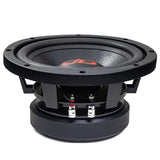 DD Audio VO-W510-S4 - Garsiakalbio jungtys ir logotipą iš arti