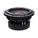 DD Audio VO-W710-D2 - Garsiakalbio jungtys ir raudonos laidų detalės