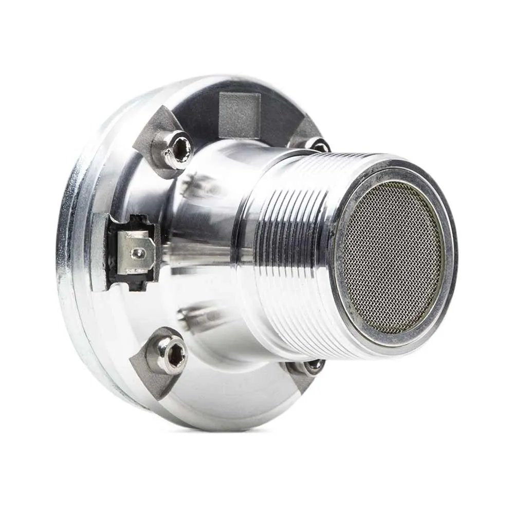 DD Audio VO-W8 COAX 25 rinkinys - Sidabrinė jungtis su tinkleliu priekyje