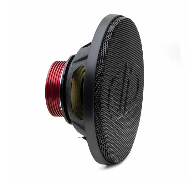 DD Audio VO-XN6.5 - Raudonas anoduotas magnetas ir grotelės