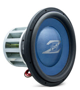 DD Audio Z 321 - Ventiliuojamas metalinis korpusas ir mėlynas garsiakalbis