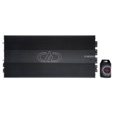 DD Audio Z12000 - šoninis vaizdas su aušintuvu ir logotipu