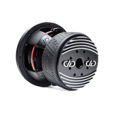 DD audio 608f-D2 - Garsiakalbio galinė dalis su logotipais