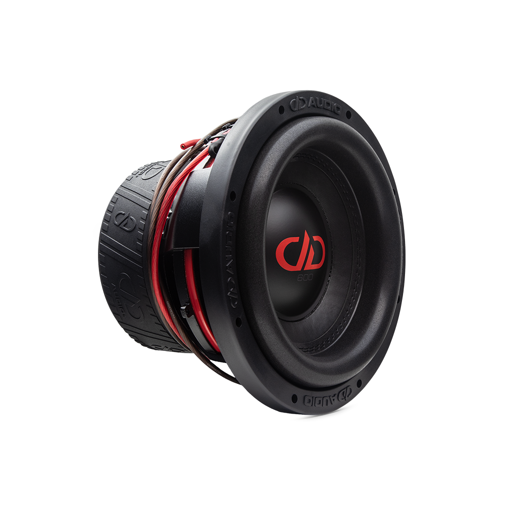 DD audio 610f-D2 - Garsiakalbio šoninis vaizdas su laidais