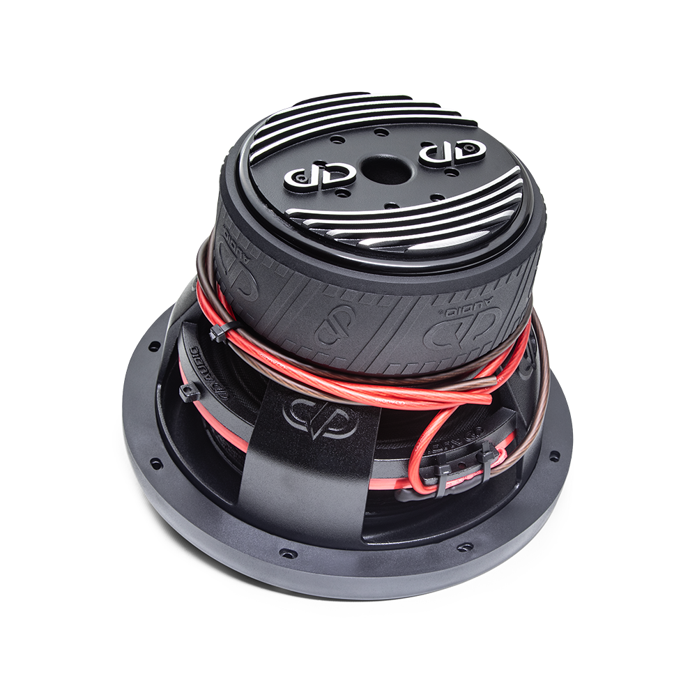 DD audio 610f-D2 - Garsiakalbio viršus su laidais ir logotipais