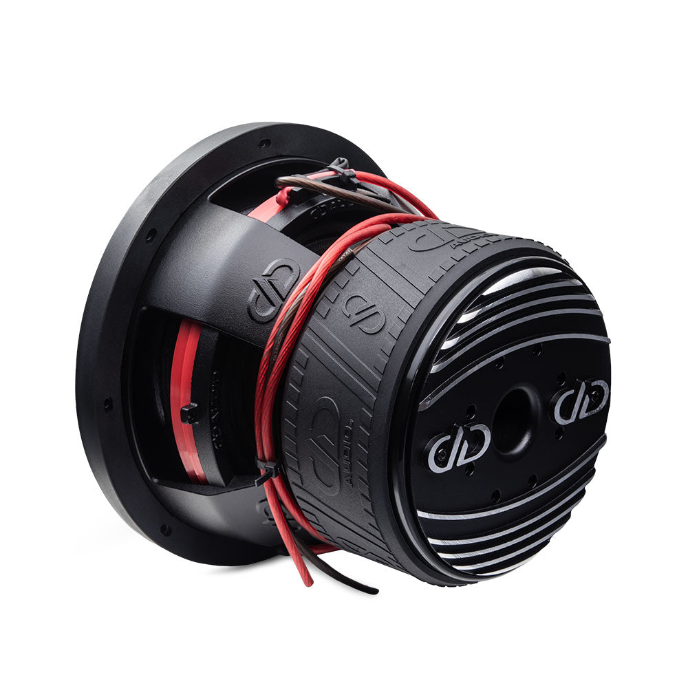 DD audio 710f-D4 - Galinė dalis su laidais ir logotipais