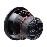 DD audio 712f-D4 - Galinė dalis su laidais ir logotipais