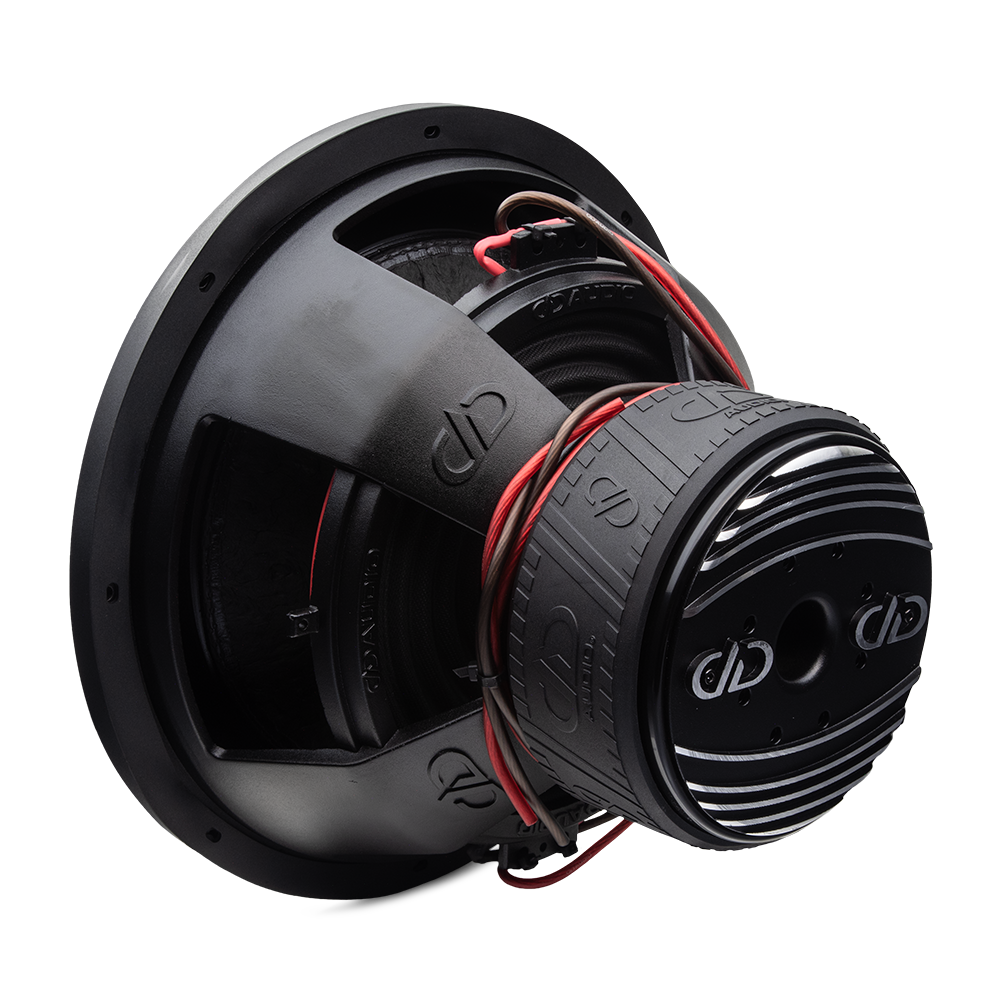 DD audio 718f-D2 - Garsiakalbio magnetas su laidais ir logotipais