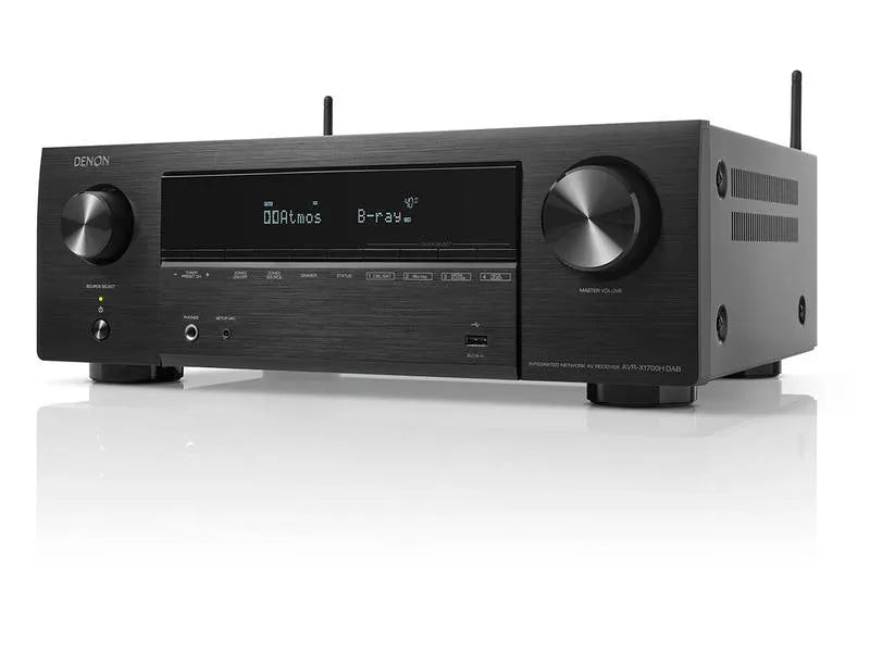DENON AVR-X1700H DAB, 7.2 kanalų AV imtuvas - stiprintuvas