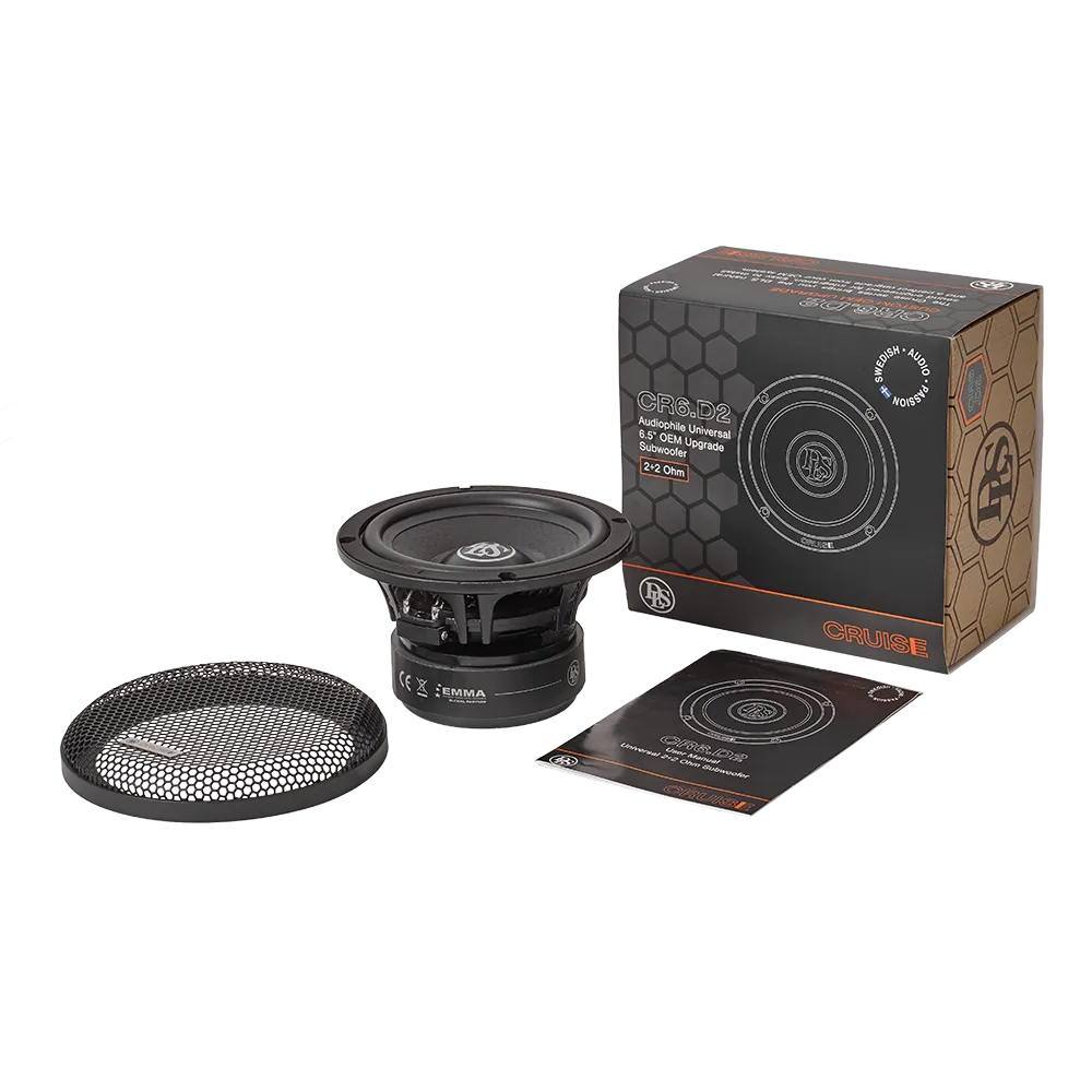DLS Cruise CR6.D2, 16.5 cm automobilinis žemų dažnių garsiakalbis