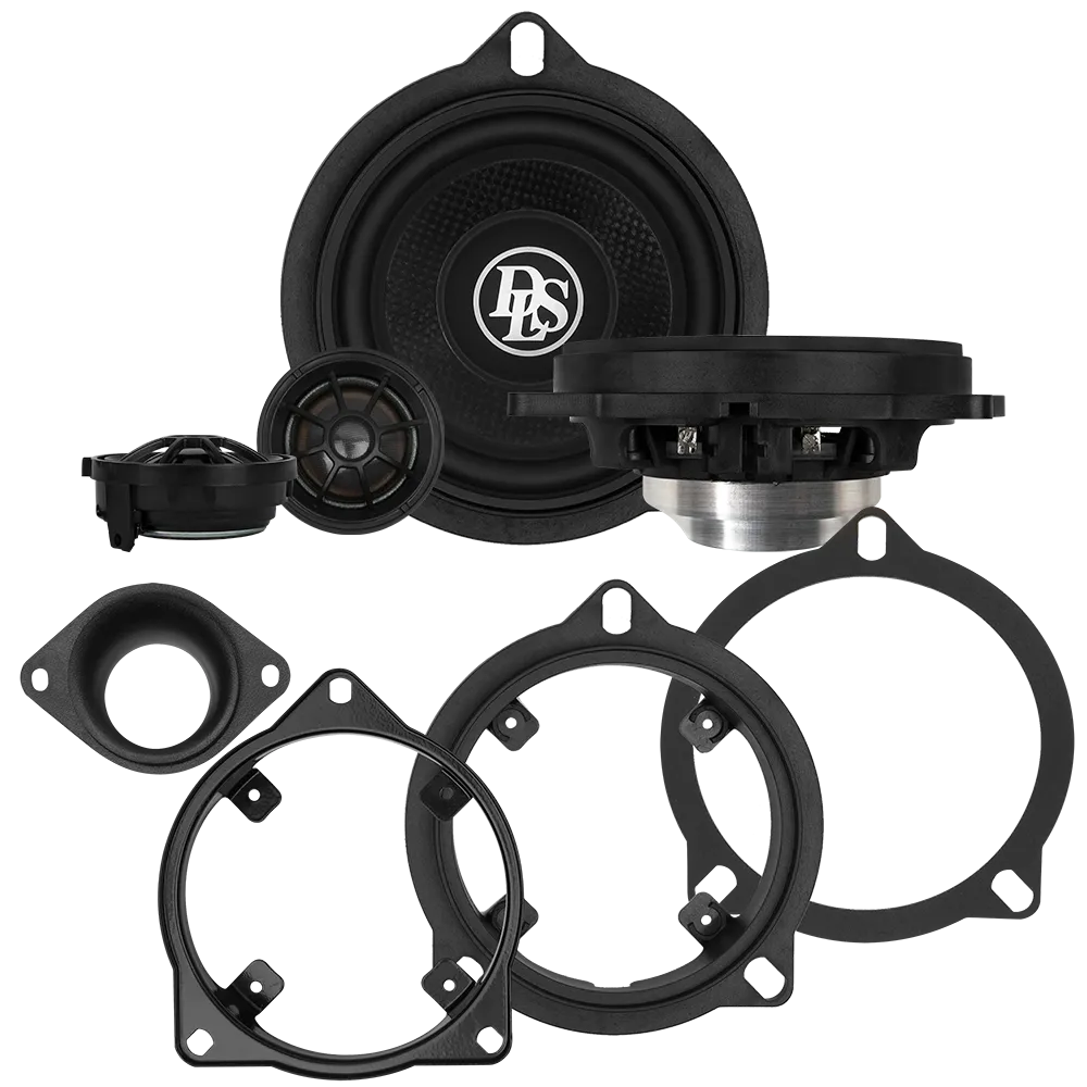 DLS Cruise CRPP-BMW1.4, 10cm komponentiniai garsiakalbiai skirti BMW ir MINI