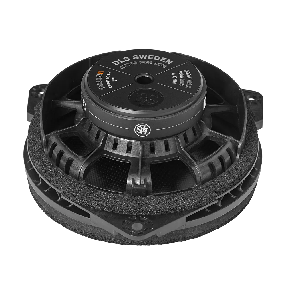 DLS Cruise CRPP-TO1.7, 17.8 cm komponentiniai garsiakalbiai, skirti Toyota, Lexus ir Subaru