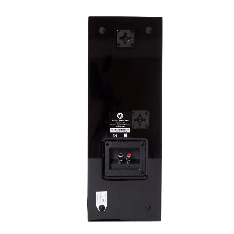 DLS Flatbox Slim Large Black, Į sieną montuojama garso kolonėlė