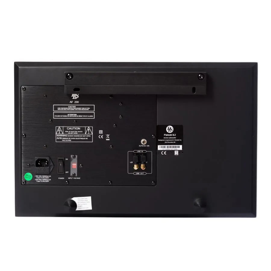 DLS Flatsub 8.2, sieninė žemų dažnių garso kolonėlė (įvairių spalvų)