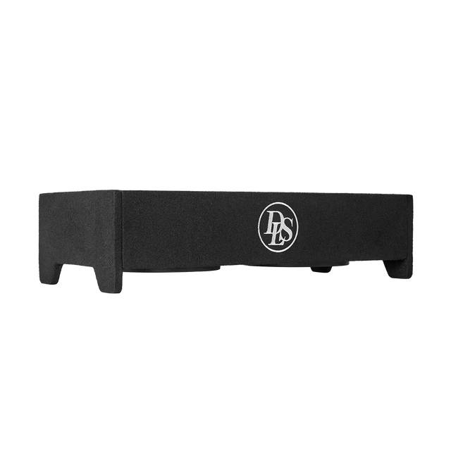 DLS PESB28, kompaktiška dviguba 8 colių subwooferių dėžė