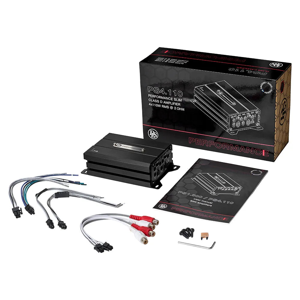 DLS Performance PS4.110, 4-rių kanalų garso stiprintuvas