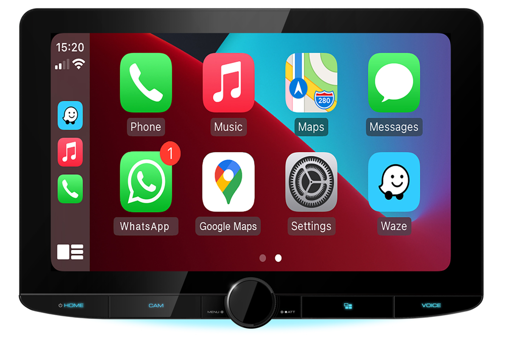 Kenwood DMX9724XDS, 10.1" multimedija su CarPlay, Android Auto ir DAB+