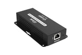 iTrans DP-R-22 Dante 2CH į analoginį garso koduotuvą su PoE ir Phoenix jungtimi