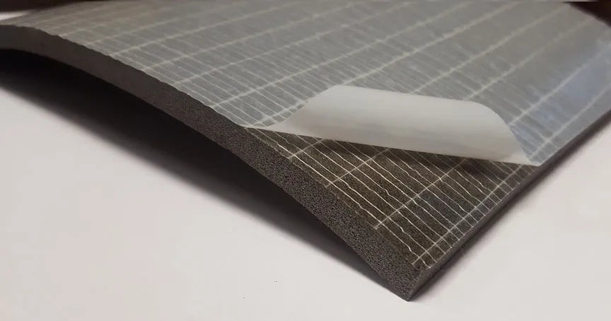 DUCT 10, garso izoliacija iš pūstos gumos (10mm)