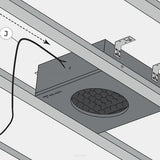 Dali BOX PHANTOM E-50 LITE, montavimo korpusas lubinei kolonėlei