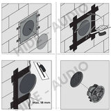Dali BOX PHANTOM E-60, montavimo korpusas lubinei kolonėlei