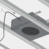 Dali BOX PHANTOM E-60s, montavimo korpusas lubinei kolonėlei