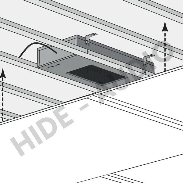 Dali BOX PHANTOM H-60, montavimo korpusas lubinei kolonėlei