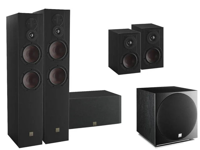 Dali OPTICON 6/1/VOKAL MK2 + SUB E-12 F, Namų kino kolonėlių komplektas