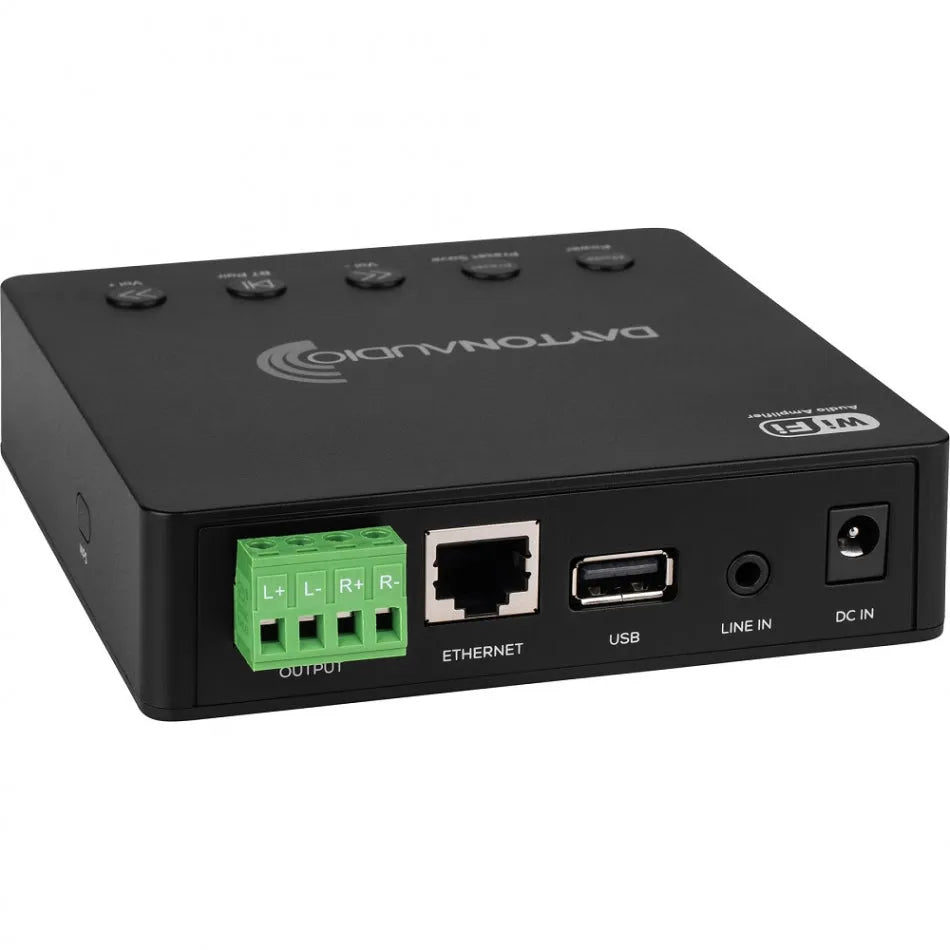 Dayton Audio WB40A, 2x20W Wi-Fi, Bluetooth, Multi-Room stiprintuvas