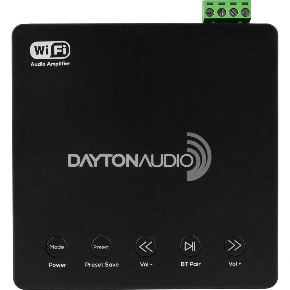 Dayton Audio WB40A, 2x20W Wi-Fi, Bluetooth, Multi-Room stiprintuvas